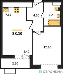 Планировка квартиры, ID 292011