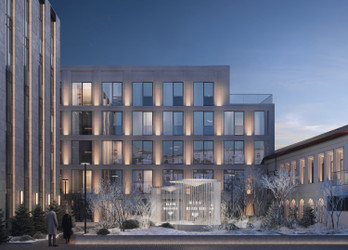 Планировка двухкомнатной(квартира) площадью 128 квадратных метров в ЖК “Клубный квартал Садовническая 69”