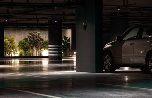 Подземный паркинг в ЖК “Квартал Герцена”