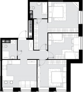 Планировка квартиры, ID 279071