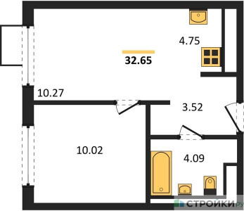 Планировка квартиры, ID 410103