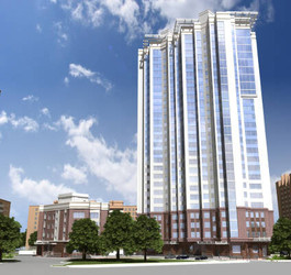 Планировка однокомнатной(квартира) площадью 65.5 квадратных метров в ЖК “ЖК Альтаир”