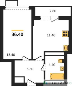 Планировка квартиры, ID 269162