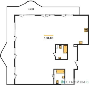 Планировка квартиры, ID 205732