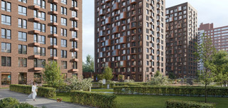 Вид на ЖК “Квартал Авиаторов”