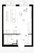 Планировка студии(квартира) площадью 29.8 квадратных метров в “ЖК Белая Дача парк”