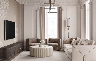 Планировка 4+ комнатной(квартира) площадью 175.1 квадратных метров в ЖК “ЖК Дом Франка”