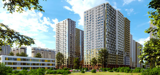 Планировка двухкомнатной(квартира) площадью 36.94 квадратных метров в “ЖК Ильинойс”