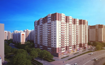 Один из корпусо ЖК «Новое Бутово»