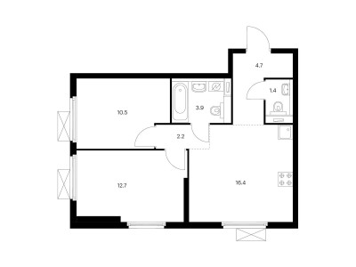 Планировка квартиры, ID 259642