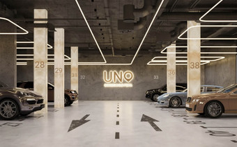 Паркинг в ЖК "UNO Соколиная гора"