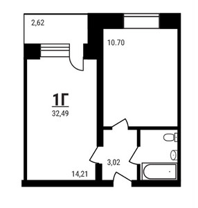 Планировка квартиры, ID 522405