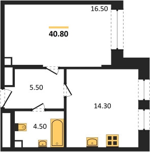 Планировка квартиры, ID 98964