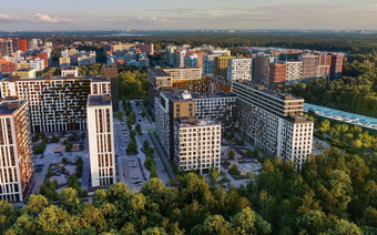 "Левел Лесной" с высоты птичьего полетиа