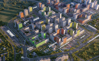 Генплан ЖК "Бунинские луга"