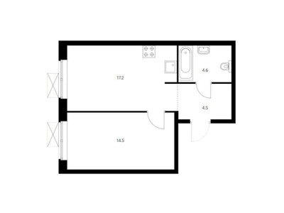 Планировка квартиры, ID 56033