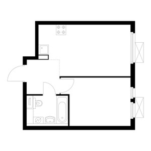 Планировка квартиры, ID 137036