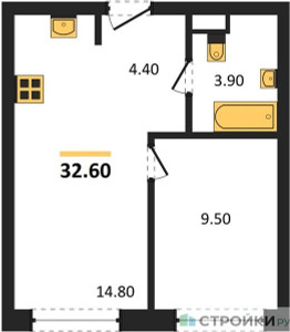 Планировка квартиры, ID 529246