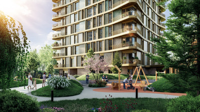 Планировка однокомнатной(квартира) площадью 56.43 квадратных метров в ЖК “СберСити в Рублево-Архангельском”