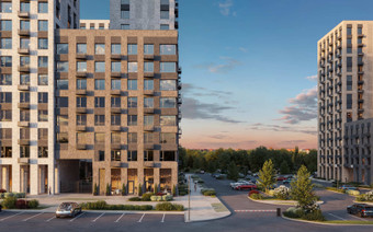 Корпуса в ЖК “Smart Garden”