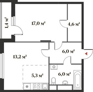 Планировка квартиры, ID 538147
