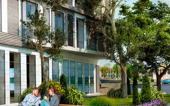 придомовая территория ЖК Nord