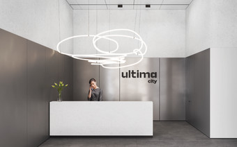 Ресепшен в ЖК “ULTIMAcity”