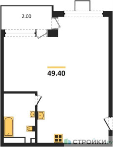 Планировка квартиры, ID 464121