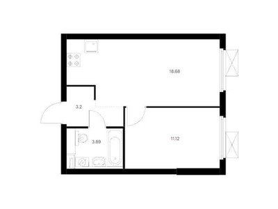 Планировка квартиры, ID 14721