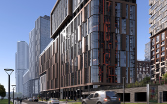 Придомовая территория ЖК “Событие”