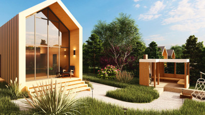 Планировка двухкомнатной(квартира) площадью 57 квадратных метров в ЖК “ЖК Wish Home”