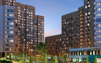 Территория ЖК «Тополя»