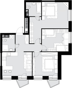 Планировка квартиры, ID 270163
