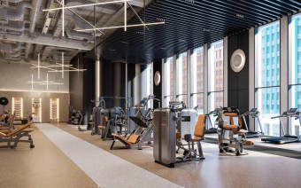 Фитнес-зал в Инджой