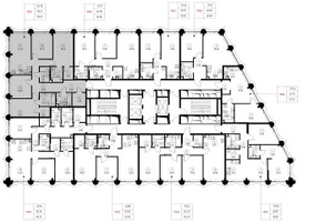 Планировка 4+ комнатной(квартира) площадью 115.2 квадратных метров в “Дом премиум-класса МИРА”