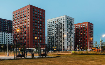 Корпуса в ЖК "Саларьево парк"