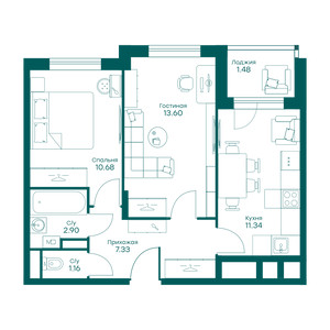 Планировка квартиры, ID 336412