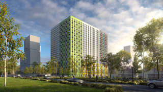 Вид на ЖК "Волжский Парк"