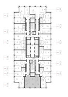 Планировка двухкомнатной(квартира) площадью 63.6 квадратных метров в “ЖК СЕТ”