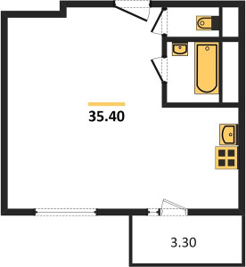 Планировка квартиры, ID 88279