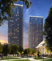 ЖК “Проспект 39” в вечернее время