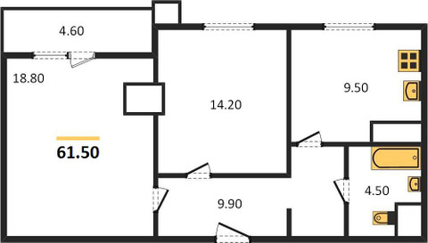 Планировка квартиры, ID 111524