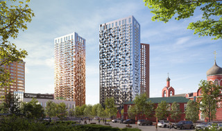 Общий вид ЖК "Сити квартал Отрада"