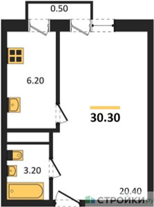 Планировка квартиры, ID 409196