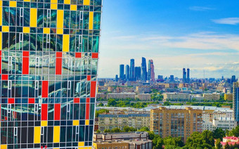 вид из окна ЖК Sky House