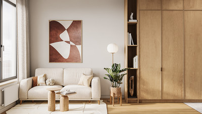 Планировка студии(квартира) площадью 24.9 квадратных метров в ЖК “ЖК АРТЕЛЬ”