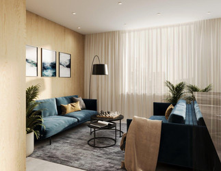 Планировка трехкомнатной(квартира) площадью 95.8 квадратных метров в ЖК “ЖК Прайм квартал Отрада на реке”