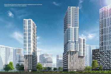 Планировка 4+ комнатной(квартира) площадью 115.5 квадратных метров в ЖК “ЖК Символ”