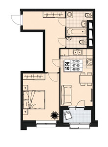 Планировка квартиры, ID 525139
