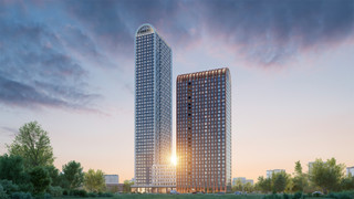 Общий вид ЖК "Voice Towers"